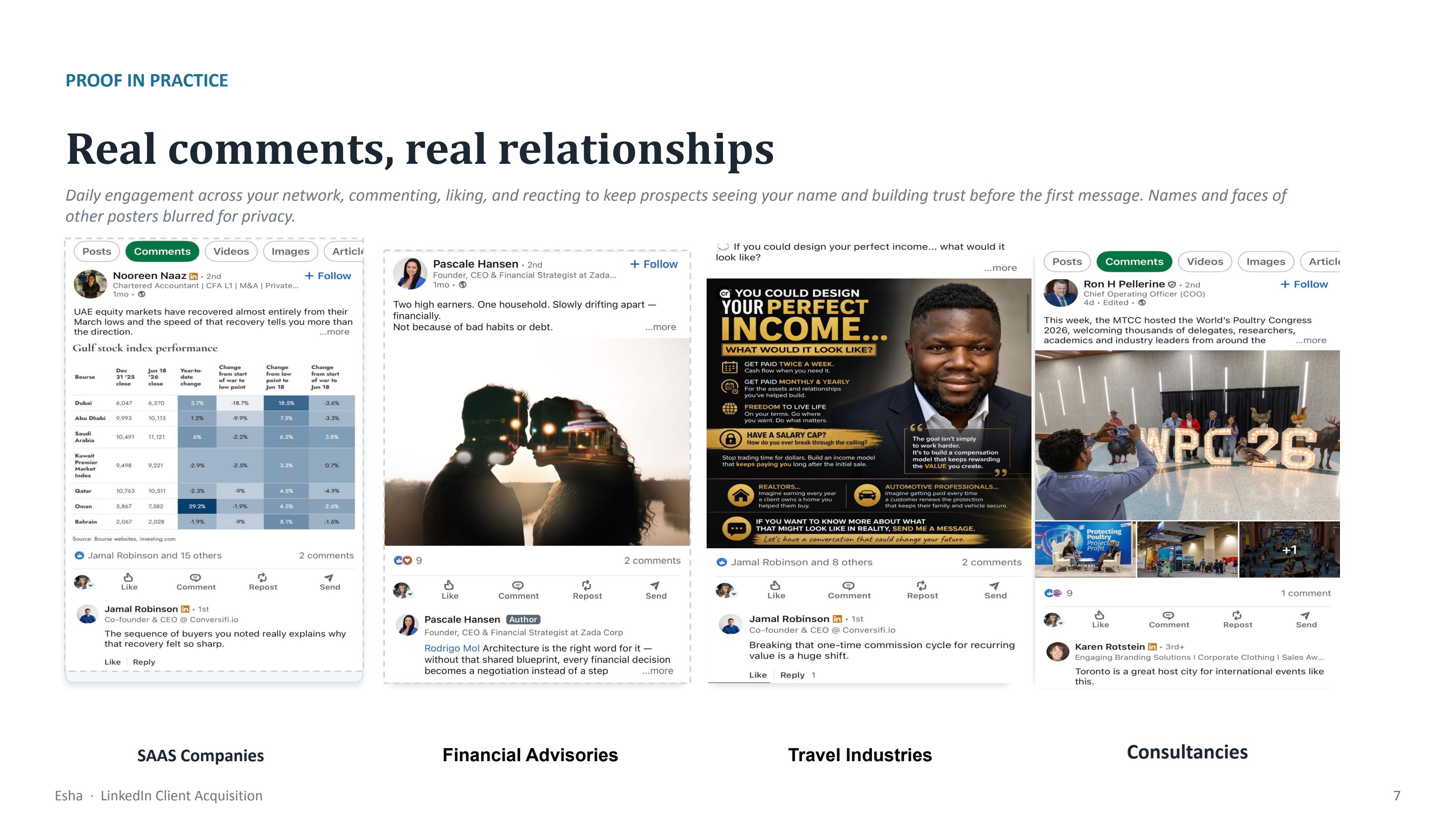 Daily engagement