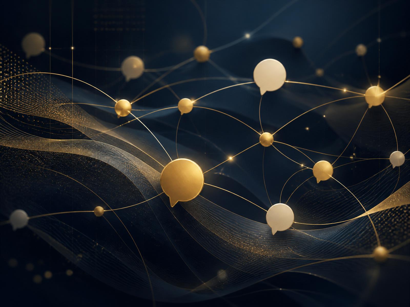 Illustration of a warm LinkedIn network built by SheScales